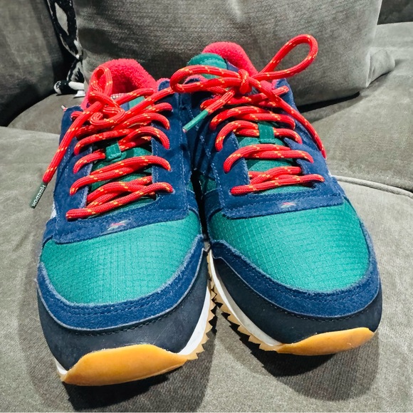 Reebok Mens Classic Ripple Concept Sample Retro Blue Green Red Size 7 - Picture 3 of 6